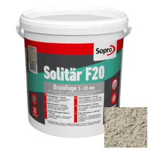 SOPRO SOLITAR F20 FUGA DRENAŻOWA 3-20 MM KOLOR 36 PIASKOWY 25 KG
