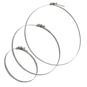 DEFRO AIR OPASKA METALOWA NIERDZEWNA GOTOWA 215 MM - 100 SZT.