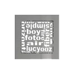 KRATKI KRATKA KOMINKOWA ABC SZLIFOWANA 170X170 MM