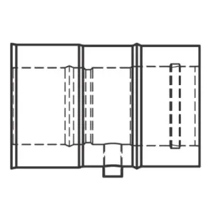 VIESSMANN ODSKRAPLACZ POZIOMY KONCENTRYCZNY FI 100/150 7419739
