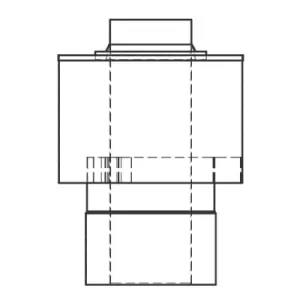 VIESSMANN ZAKOŃCZENIE PIONOWE FI 100/150 9566202