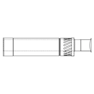 VIESSMANN ZAKOŃCZENIE POZIOME FI 80/125 9566184