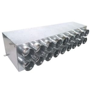 DEFRO AIR ROZDZIELACZ DWURZĘDOWY OSIEMNASTO-KRÓĆCOWY IZOLOWANY Z KLAPĄ 18x75/200D ik