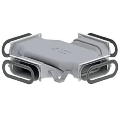 DEFRO AIR PRZEJŚCIE 2 x FLAT 51 Z USZCZELKAMI