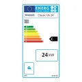 Etykieta energetyczna - Classis DS 24 kW
