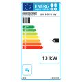 Etykieta energetyczna - Drewmet Uni DS 13 kW