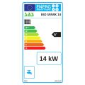 Etykieta energetyczna - SAS Bio Spark 14 kW