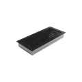 KRATKI KRATKA KOMINKOWA FRESH CZARNA 170X370 MM