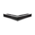 KRATKI KRATKA KOMINKOWA LUFT NAROŻNA PRAWA SZLIF 400X600X60 MM