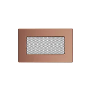 KRATKI KRATKA KOMINKOWA PROSTOKĄTNA MIEDŹ GALWANICZNA 110X170 MM