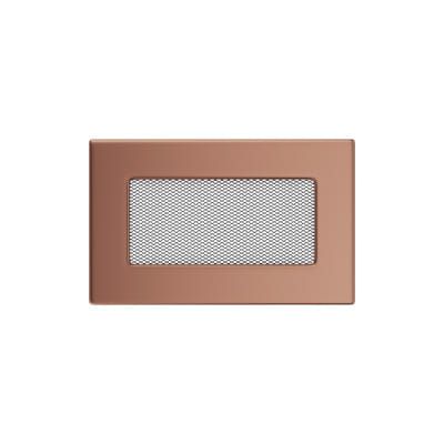 KRATKI KRATKA KOMINKOWA PROSTOKĄTNA MIEDŹ GALWANICZNA 110X170 MM