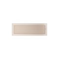 KRATKI KRATKA KOMINKOWA PROSTOKĄTNA KREMOWA Z ŻALUZJĄ 170X490 MM