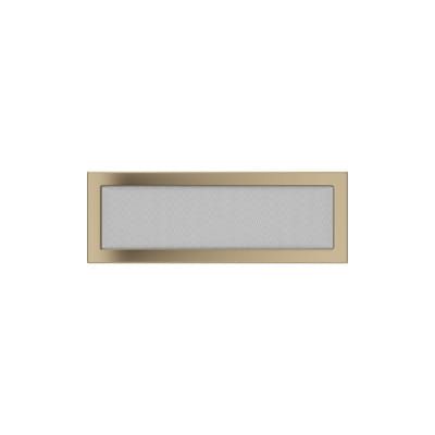 KRATKI KRATKA KOMINKOWA PROSTOKĄTNA ZŁOTO GALWANICZNE 170X490 MM