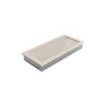 KRATKI KRATKA KOMINKOWA FRESH KREMOWA 170X370 MM