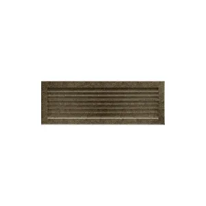 KRATKI KRATKA KOMINKOWA FRESH CZARNO-ZŁOTA 170X490 MM