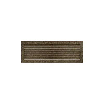 KRATKI KRATKA KOMINKOWA FRESH CZARNO-ZŁOTA 170X490 MM