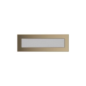 KRATKI KRATKA KOMINKOWA PROSTOKĄTNA ZŁOTO GALWANICZNE 110X320 MM