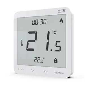 TECH REGULATOR POKOJOWY PRZEWODOWY R-10S PLUS BIAŁY