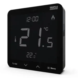 TECH REGULATOR POKOJOWY PRZEWODOWY R-10S PLUS CZARNY