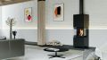 DEFRO HOME WKŁAD KOMINKOWY STALOWY INTRA XSM C VER. COMPACT 1 3-SZYBY 8KW CZARNY
