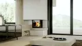 DEFRO HOME WKŁAD KOMINKOWY STALOWY INTRA XSM BOCZNY PRAWY ( BP ) GILOTYNA 8kW MINI