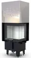 DEFRO HOME WKŁAD KOMINKOWY STALOWY INTRA XSM BOCZNY PRAWY ( BP ) GILOTYNA 8kW MINI