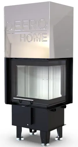 DEFRO HOME WKŁAD KOMINKOWY STALOWY INTRA XSM BOCZNY PRAWY ( BP ) GILOTYNA 8kW MINI