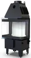 DEFRO HOME WKŁAD KOMINKOWY STALOWY INTRA XSM C 3-SZYBY 8KW