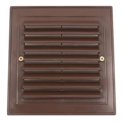 KRATKA WENTYLACYJNA NAWIEWOWA KOLOR BRĄZOWY 140x140 MM