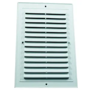 KRATKA WENTYLACYJNA NAWIEWOWA KOLOR BIAŁY 140x210 MM (METALOWA ROZPÓRKA)