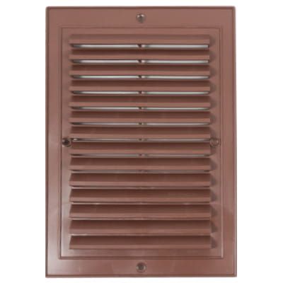 KRATKA WENTYLACYJNA NAWIEWOWA KOLOR BRĄZOWY 140x210 MM