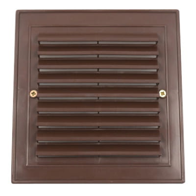 KRATKA WENTYLACYJNA NAWIEWOWA KOLOR BRĄZOWY 140x140 MM
