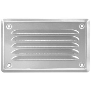 KRATKA WENTYLACYJNA METALOWA PRZYKRĘCANA NIERDZEWNA 140x70 MM