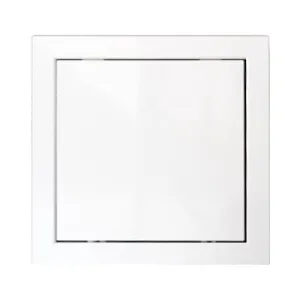 DRZWICZKI REWIZYJNE Z TWORZYWA ABS KOLOR BIAŁY 100x100 MM