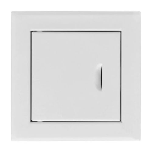 DRZWICZKI REWIZYJNE METALOWE BIAŁE NA ZATRZASK