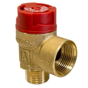AFRISO MS ZAWÓR BEZPIECZEŃSTWA C.O 2,5 BAR DN15 GZ/GW 1/2" X 3/4" 42 522