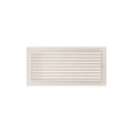 KRATKI KRATKA KOMINKOWA PROSTOKĄTNA KREMOWA Z ŻALUZJĄ 220X450 MM