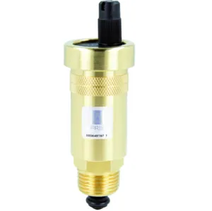 AFRISO ODPOWIETRZNIK AUTOMATYCZNY PIONOWY PRIMOVENT DN15 3/8" x 1/2" GZ Z ZAWOREM STOPOWYM ORAZ AQUASTOP 77 735 10