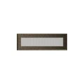 KRATKI KRATKA KOMINKOWA OSKAR CZARNO-ZŁOTA 110X320 MM