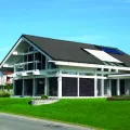 CEGŁA KLINKIEROWA PERFOROWANA KOLOR CARBON RF 250x120x65 MM - aranżacja