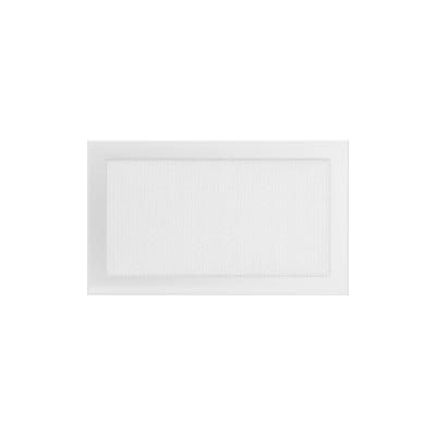 KRATKI KRATKA KOMINKOWA PROSTOKĄTNA BIAŁA 220X370 MM