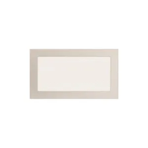 KRATKI KRATKA KOMINKOWA PROSTOKĄTNA KREMOWA 170X300 MM