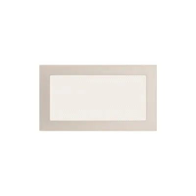 KRATKI KRATKA KOMINKOWA PROSTOKĄTNA KREMOWA 170X300 MM