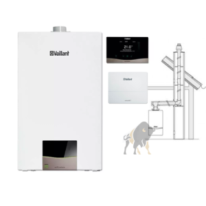 VAILLANT VCW 36CF/1-7 + sensoCOMFORT VRC 720 + sensoNET VR 921+ KOMIN W SZACHT 0010038091