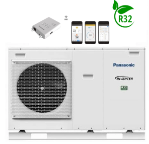 PANASONIC AQUAREA HIGH PERFORMANCE 1-FZ POMPA CIEPŁA 7/7 KW TYPU MONOBLOK DO GRZANIA I CHŁODZENIA WH-MDC07J3E5-SM