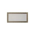 KRATKI KRATKA KOMINKOWA PROSTOKĄTNA CZARNO-ZŁOTA 220X450 MM