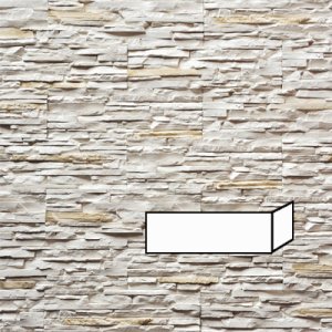 STONE MASTER PŁYTKA KĄTOWA BARCELONA SAHARA 240X130X120MM  OPK. 1,44 MB