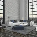 STONE MASTER PŁYTKA CITY BRICK OFF-WHITE 526X137MM OPK. 0,43M2