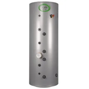 JOULE TWIN SOLAR INOX NIERDZEWNY PODGRZEWACZ C.W.U BIWALENTNY 200 L Z DWIEMA WĘŻOWNICAMI TCPMVS0200NFC