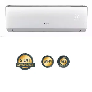 GREE LOMO LUXURY PLUS (R32) KLIMATYZATOR ŚCIENNY 3,5 KW GWH12QC-K6DNB2D - KOMPLET